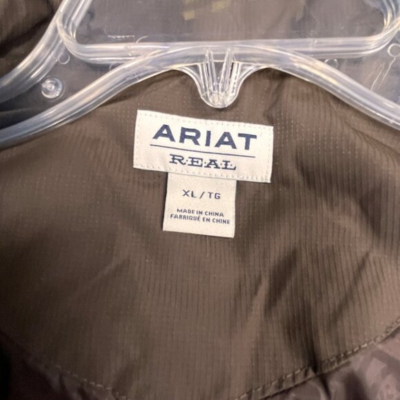 Ariat Real Crius Insulated Women's Vest Size XL Aztec Print Sleeveless Zip Front - Picture 14 of 16